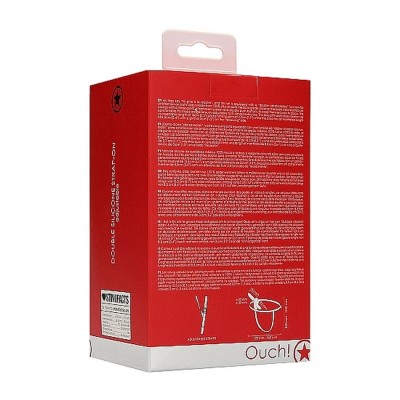 Double Silicone Strap-On - Adjustable - Double Silicone Strap-On - Adjustable -