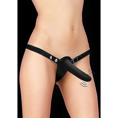 Vibrating Silicone Strap-On - Adjustabl Vibrating Silicone Strap-On - Adjustabl