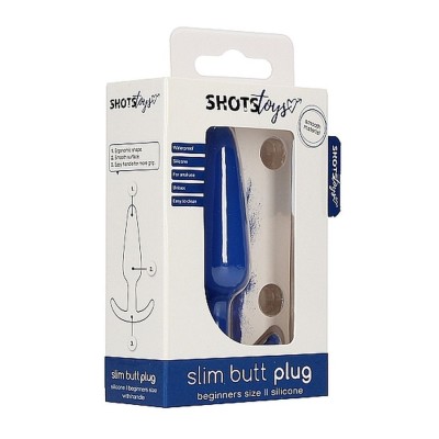 Slim Butt Plug - Blue Slim Butt Plug - Blue