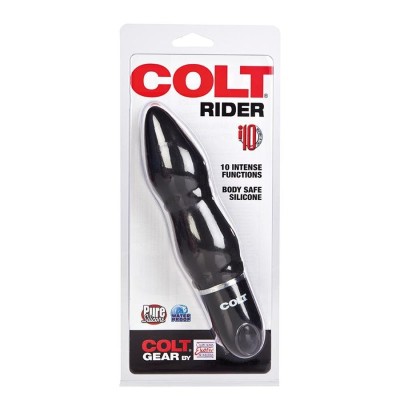 COLT VIBRATING RIDER - BLACK COLT VIBRATING RIDER - BLACK