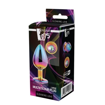 GLEAMING LOVE MULTICOLOUR PLUG LARGE GLEAMING LOVE MULTICOLOUR PLUG LARGE