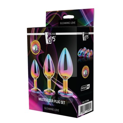 GLEAMING LOVE MULTICOLOUR PLUG SET GLEAMING LOVE MULTICOLOUR PLUG SET