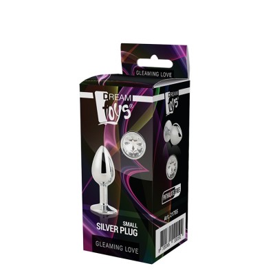 GLEAMING LOVE SILVER PLUG SMALL GLEAMING LOVE SILVER PLUG SMALL