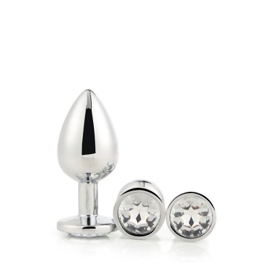 GLEAMING LOVE SILVER PLUG SET GLEAMING LOVE SILVER PLUG SET
