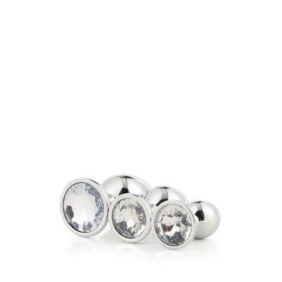GLEAMING LOVE SILVER PLUG SET GLEAMING LOVE SILVER PLUG SET