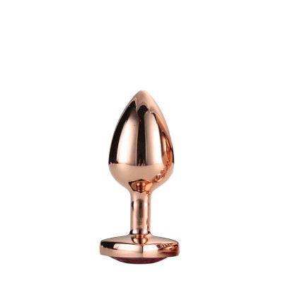 GLEAMING LOVE ROSE GOLD PLUG SMALL GLEAMING LOVE ROSE GOLD PLUG SMALL