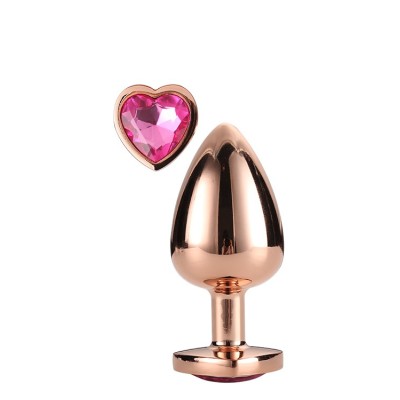 GLEAMING LOVE ROSE GOLD PLUG LARGE GLEAMING LOVE ROSE GOLD PLUG LARGE