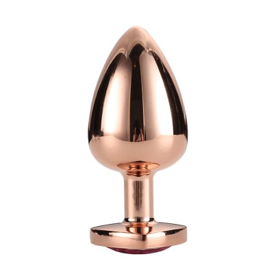 GLEAMING LOVE ROSE GOLD PLUG LARGE GLEAMING LOVE ROSE GOLD PLUG LARGE