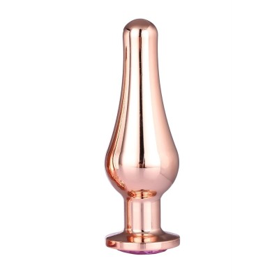 GLEAMING LOVE ROSE GOLD PLEASURE PLUG L GLEAMING LOVE ROSE GOLD PLEASURE PLUG L