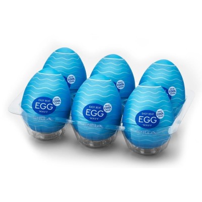 Tenga Egg Wavy II Cool 6pcs. Tenga Egg Wavy II Cool 6pcs.