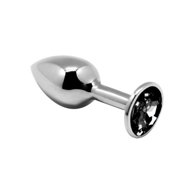 Mini Metal Butt Plug M - Black Mini Metal Butt Plug M - Black