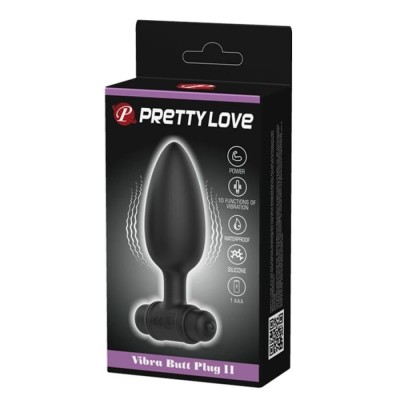 Pretty Love Vibro Plug II - Nero Pretty Love Vibro Plug II - Nero