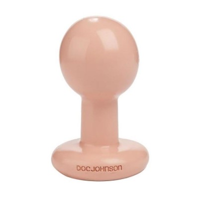 DOC JOHNSON ROUND BUTT-PLUG SMALL FLESH DOC JOHNSON ROUND BUTT-PLUG SMALL FLESH