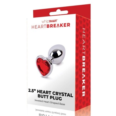 HEARTBREAKER METAL BUTT PLUG SMALL HEARTBREAKER METAL BUTT PLUG SMALL