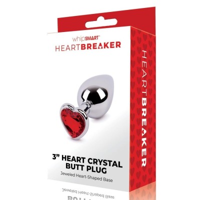 HEARTBREAKER METAL BUTT PLUG MEDIUM HEARTBREAKER METAL BUTT PLUG MEDIUM