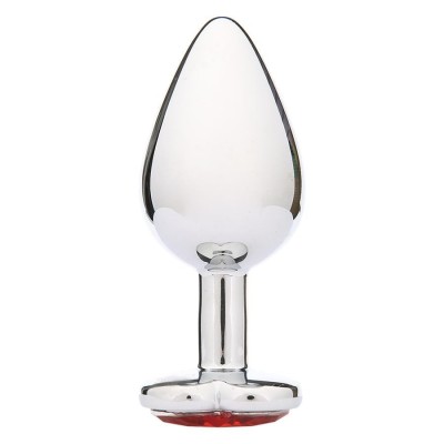 HEARTBREAKER METAL BUTT PLUG MEDIUM HEARTBREAKER METAL BUTT PLUG MEDIUM
