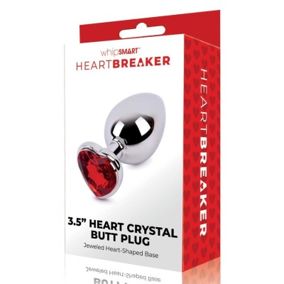 HEARTBREAKER METAL BUTT PLUG LARGE HEARTBREAKER METAL BUTT PLUG LARGE