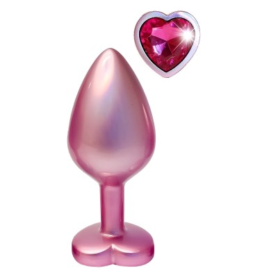 GLEAMING LOVE PEARL PINK PLUG MEDIUM GLEAMING LOVE PEARL PINK PLUG MEDIUM