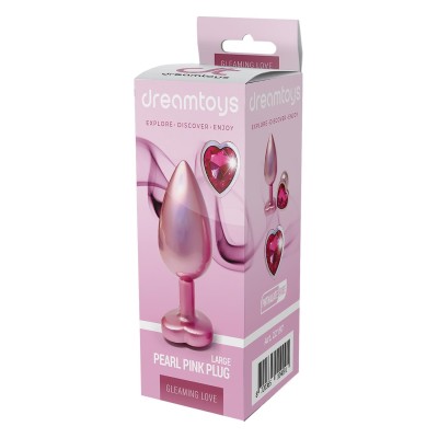 GLEAMING LOVE PEARL PINK PLUG LARGE GLEAMING LOVE PEARL PINK PLUG LARGE