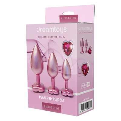 GLEAMING LOVE PEARL PINK PLUG SET GLEAMING LOVE PEARL PINK PLUG SET