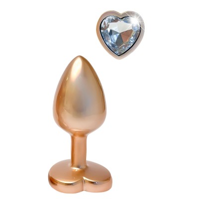 GLEAMING LOVE PEARL GOLD PLUG SMALL GLEAMING LOVE PEARL GOLD PLUG SMALL