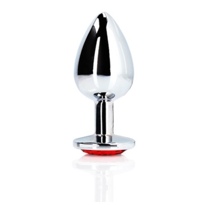 Round Gem Butt Plug - Small Round Gem Butt Plug - Small