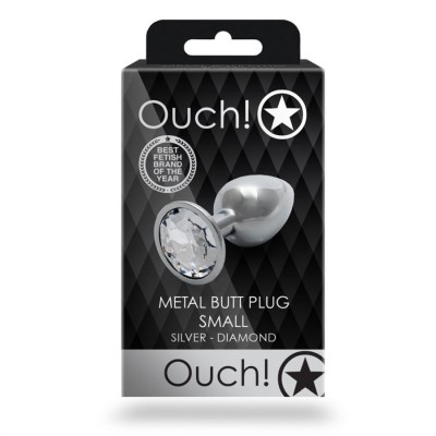 Round Gem Butt Plug - Small Round Gem Butt Plug - Small