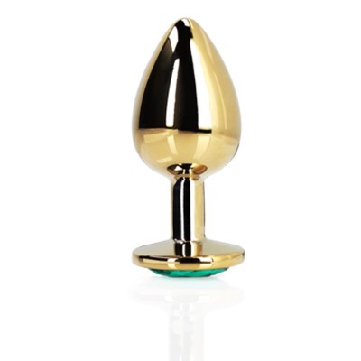 Round Gem Butt Plug - Small Round Gem Butt Plug - Small