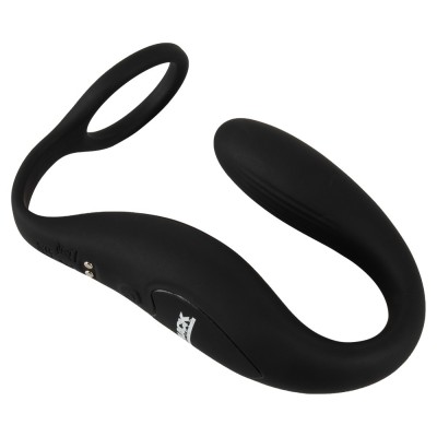 Black Velvets Cock ring w butt Black Velvets Cock ring w butt