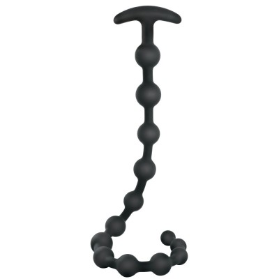 Black Velvets Anal Beads Silic Black Velvets Anal Beads Silic