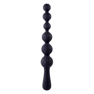 NMC 9 INCH RIBBED SILICONE ANAL BALL BEA NMC 9 INCH RIBBED SILICONE ANAL BALL BEA
