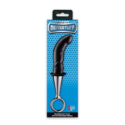 MENZSTUFF ANAL PLUG WITH PLATED HANDLE MENZSTUFF ANAL PLUG WITH PLATED HANDLE