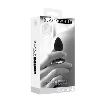 Silicone Butt Plug with Removable Jewelr Silicone Butt Plug with Removable Jewelr