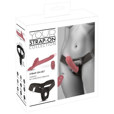 Your Strap-On Vibrator Pink Your Strap-On Vibrator Pink