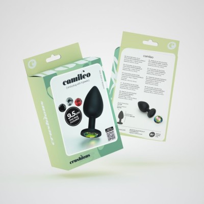 CAMILEO PLUG ANALE GRANDE CON 4 GIOIELLI CAMILEO PLUG ANALE GRANDE CON 4 GIOIELLI