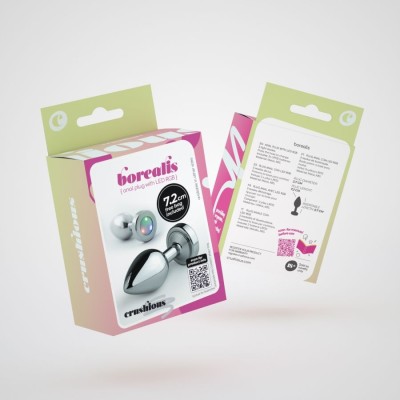 BOREALIS PLUG ANALE PICCOLO CON LED BOREALIS PLUG ANALE PICCOLO CON LED