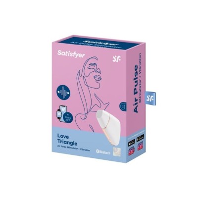 SATISFYER LOVE TRIANGLE WHITE SATISFYER LOVE TRIANGLE WHITE