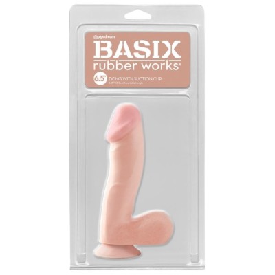BRW 6.5" Dong with Suction Cup BRW 6.5" Dong with Suction Cup
