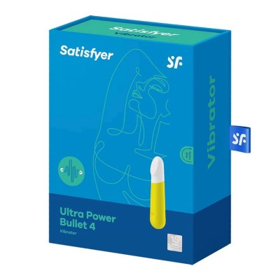 SATISFYER Ultra Power Bullet 4 - Yellow SATISFYER Ultra Power Bullet 4 - Yellow