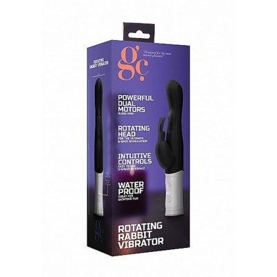 Rotating Rabbit Vibrator - Black Rotating Rabbit Vibrator - Black