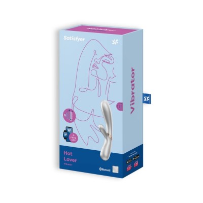 SATISFYER HOT LOVER VIBRATOR WITH APP S SATISFYER HOT LOVER VIBRATOR WITH APP S