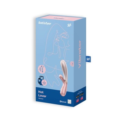 SATISFYER HOT LOVER VIBRATOR WITH APP P SATISFYER HOT LOVER VIBRATOR WITH APP P