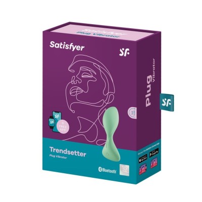 SATISFYER TRENDSETTER ANAL VIBRATOR WITH SATISFYER TRENDSETTER ANAL VIBRATOR WITH