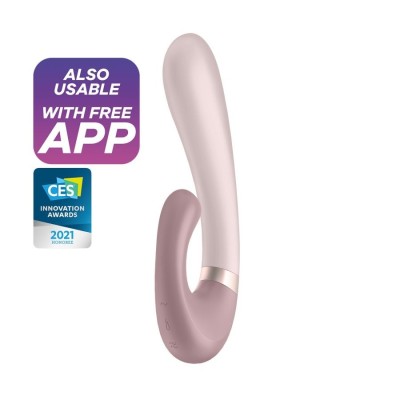 SATISFYER HEAT WAVE VIBRATOR WITH APP PI SATISFYER HEAT WAVE VIBRATOR WITH APP PI