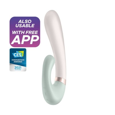 SATISFYER HEAT WAVE VIBRATOR WITH APP GR SATISFYER HEAT WAVE VIBRATOR WITH APP GR