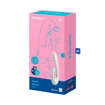 SATISFYER HEAT WAVE VIBRATOR WITH APP GR SATISFYER HEAT WAVE VIBRATOR WITH APP GR