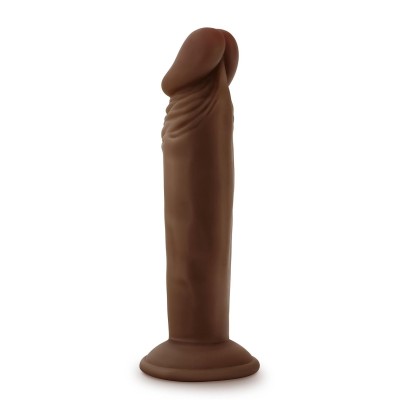 DR. SKIN PLUS 6 INCH POSABLE DILDO CHOCO DR. SKIN PLUS 6 INCH POSABLE DILDO CHOCO
