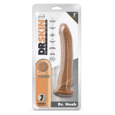 DR. SKIN SILICONE DR. NOAH 8 INCH DONG W DR. SKIN SILICONE DR. NOAH 8 INCH DONG W