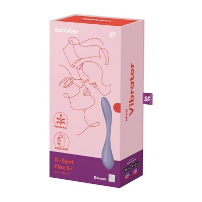 SATISFYER G-SPOT FLEX 5+ LILAC SATISFYER G-SPOT FLEX 5+ LILAC