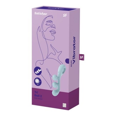 SATISFYER Tri Ball 2 light blue SATISFYER Tri Ball 2 light blue